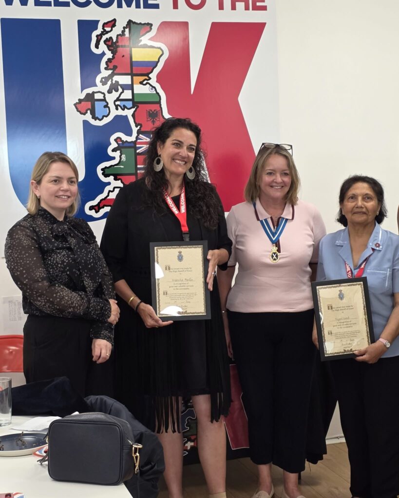 Reconocimiento del High Sheriff of Essex
